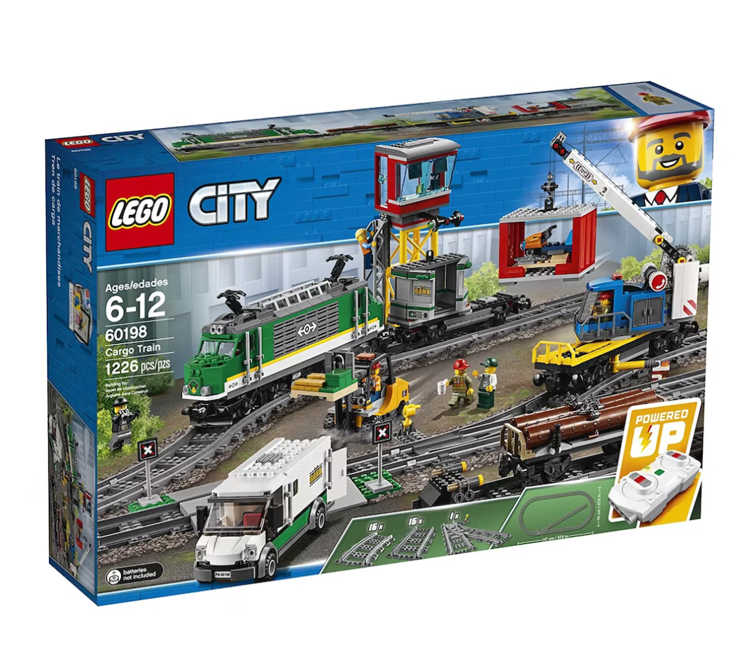 LEGO City Cargo Train Set 60198 並行輸入