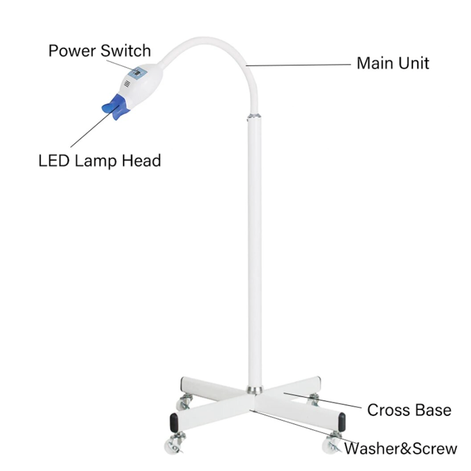 LED歯のホワイトニングランプ,プロの歯科用器具,歯のホワイトニング,迅速な歯のための