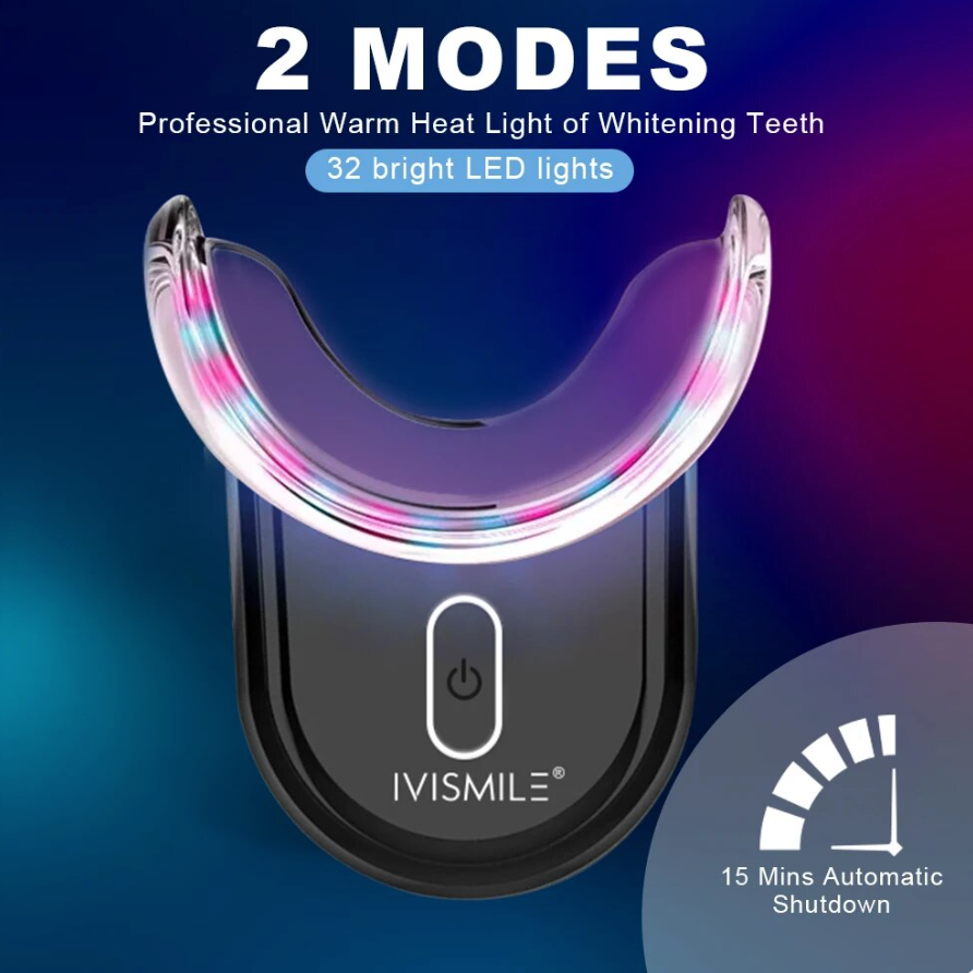 ワイヤレス歯ホワイトニングledライト、充電式歯科石、歯のクリーニング、漂白システム、オーラルジェルキット