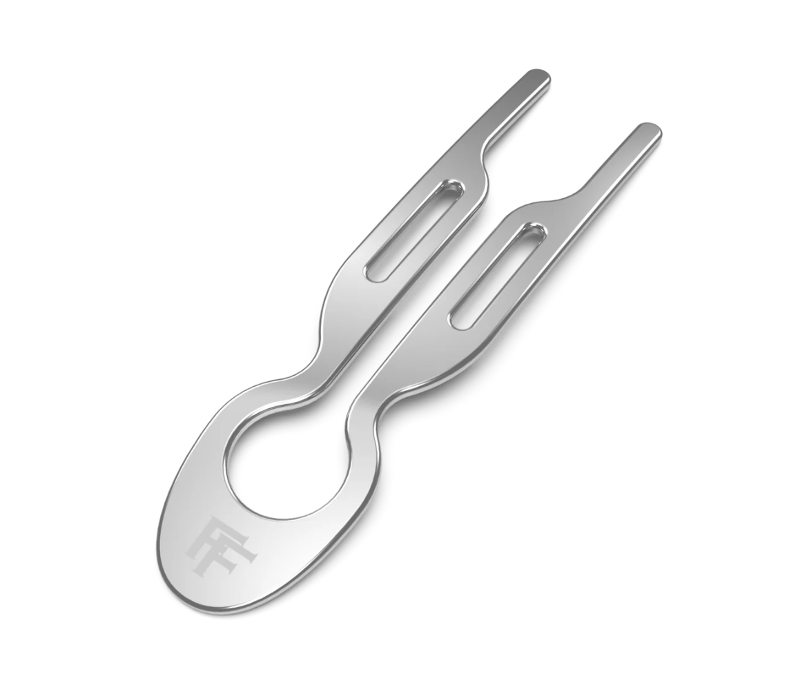 Nº1 HAIRPIN Steel | Yellow Gold finish
