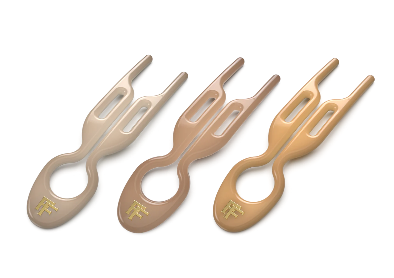 Nº1 HAIRPIN Value Set | Brown 5x tube & Paris Collection