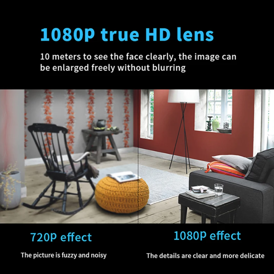 ミニwifi IPカメラ,屋内モニター,セキュリティ保護,ビデオ監視,オーディオレコーダー,hd 1080p