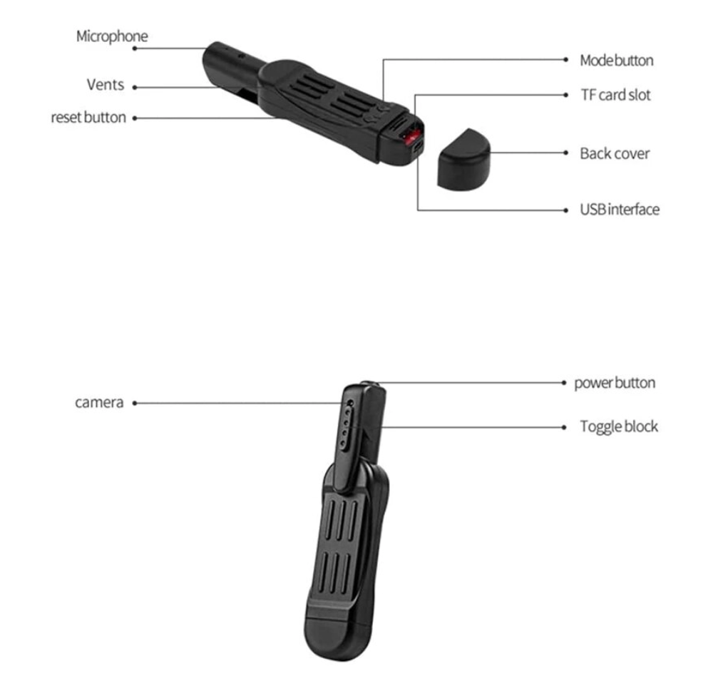 ミニHDカメラT189,1080p,デジタルビデオ,ボイスレコーダー,ミニマイクロスポーツカメラ
