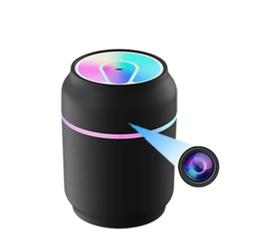 Mini telecamera umidificatrice, videocamera, rilevamento del movimento, baby monitor, circuito di sicurezza domestico, videoregistratore, telecamera 1080p