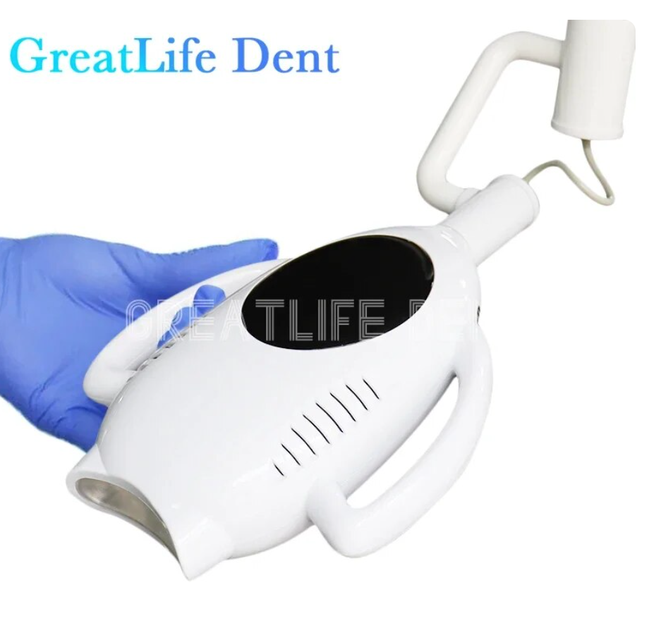 歯のホワイトニングマシン,10個のLED,60W,3色,モバイル,床,スタンド,ホイールを備えた歯科用タッチスクリーン