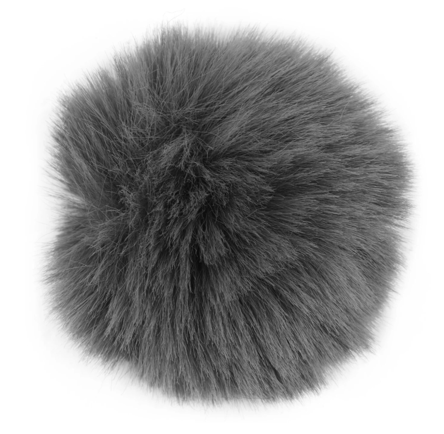 Clip-on Lavalier Microphone Windscreen Furry Windshield Mic Muff Compatible with Boya M1 and Other Most Lapel Microphones