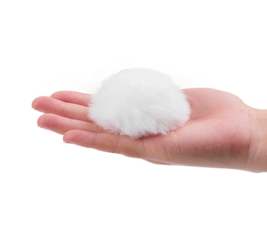 Clip-on Lavalier Microphone Windscreen Furry Windshield Mic Muff Compatible with Boya M1 and Other Most Lapel Microphones