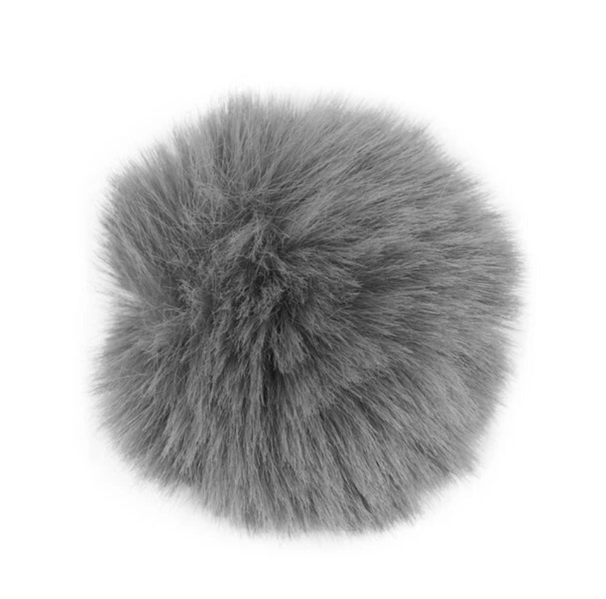 Clip-on Lavalier Microphone Windscreen Furry Windshield Mic Muff Compatible with Boya M1 and Other Most Lapel Microphones