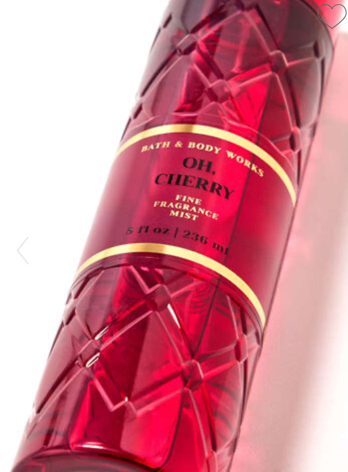 Bath & Body Works Body Mist Oh, Cherry