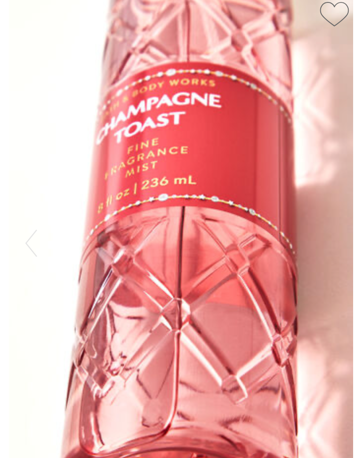 Bath & Body Works Body Mist Champagne Toast