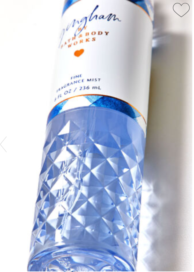 Bath & Body Works Body Mist Gingham