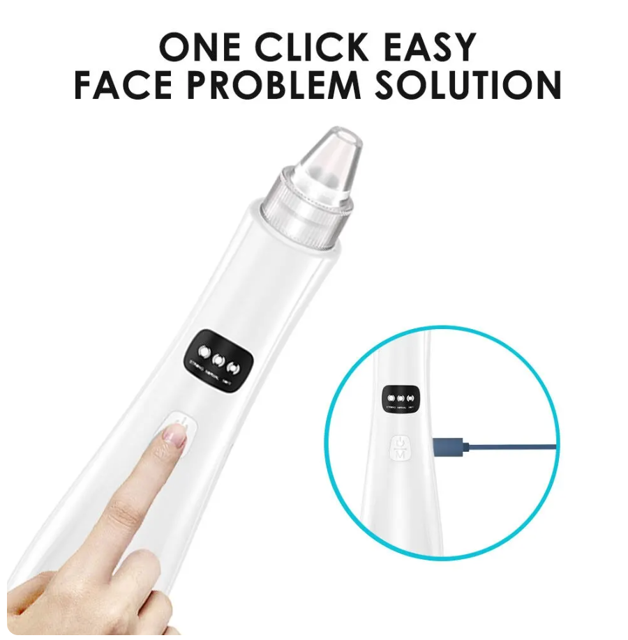 吸盤3モードフェイスクレンジング美容機デッドスキンリムーバーフェイス真空ブラックヘッド除去スキン在庫あり