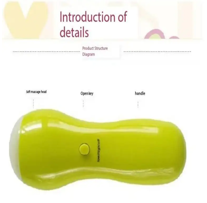 小型ポータブル振動マッサージ器家庭用ハンドヘルド首と脚リラクゼーション用バッテリーミニリラクゼーションデバイス