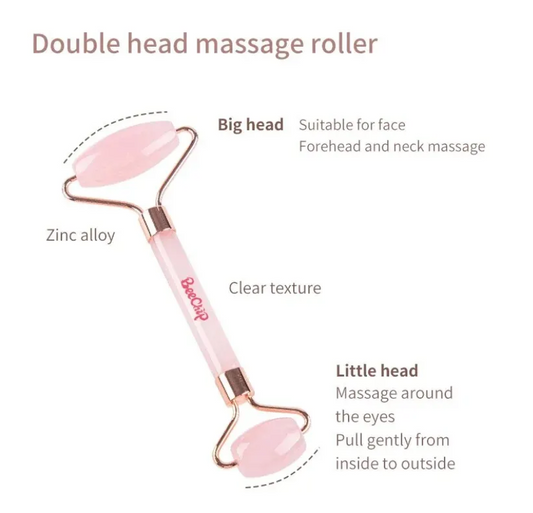 ローラー & グアシャ顔用美容ローラースキンケアツールマッサージャー樹脂フェイシャルマッサージ