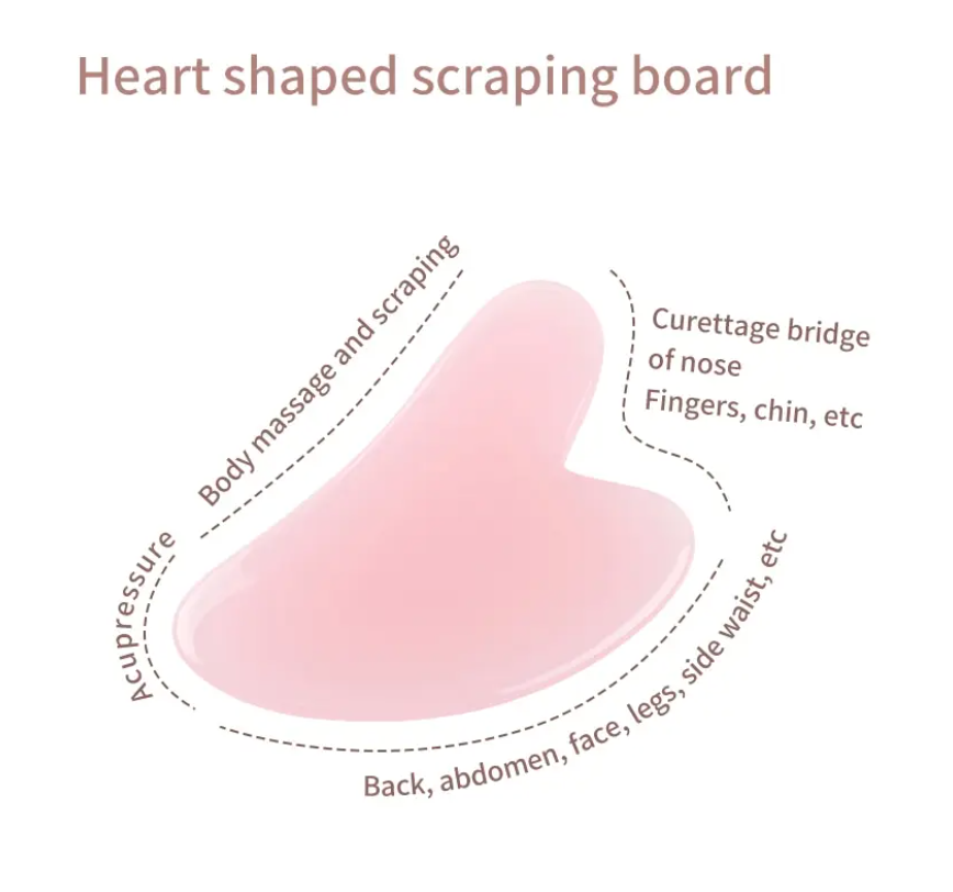 ローラー & グアシャ顔用美容ローラースキンケアツールマッサージャー樹脂フェイシャルマッサージ