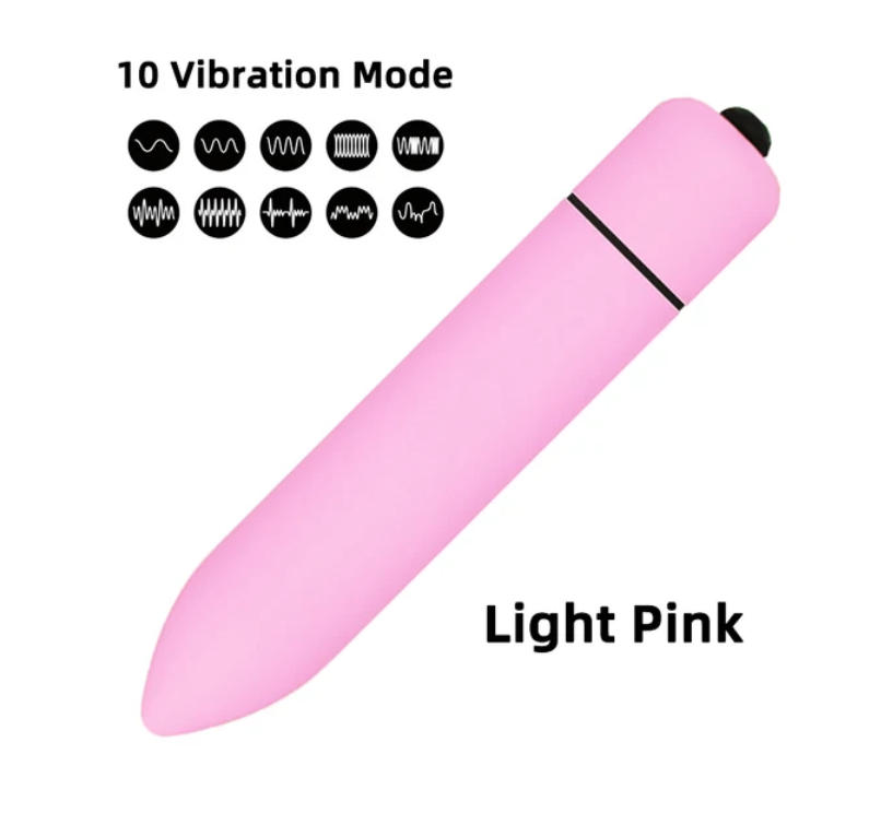 10 Speed Mini Bullet Vibration Adult Female Dildo Clit Stimulation Sex Toy Vibrating Jump G Spot Vagina Vibrator For Women