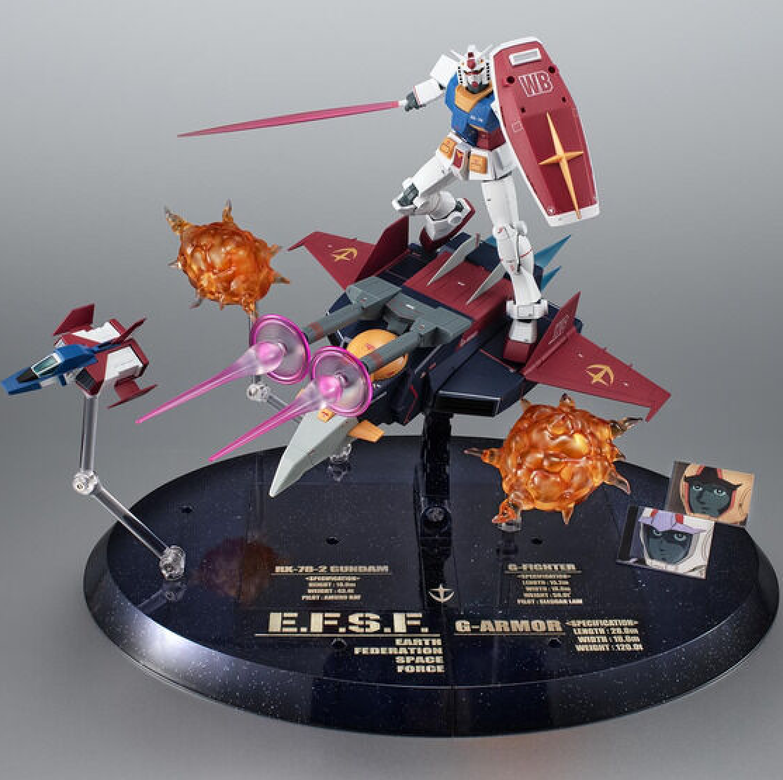 ROBOT Soul <SIDE MS> G Armor ver. A.N.I.M.E. - Gundam 45th Anniversary