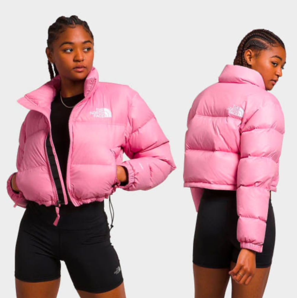 THE NORTH FACE Short nupsi Down Pink