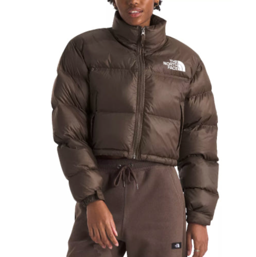 THE NORTH FACE Short nupsi Down Brown