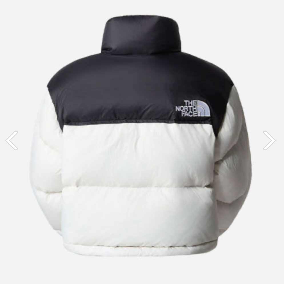 THE NORTH FACE Short nupsi Down White
