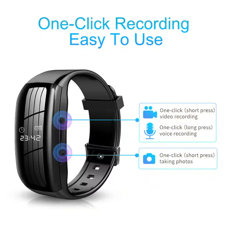 Mini orologio con telecamera da polso, HD, DV, videoregistratore professionale, piccola videocamera sportiva, braccialetto DVR, 1080p