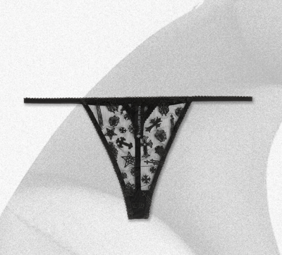 CHROME HEARTS LACE G-STRING