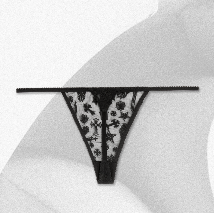 CHROME HEARTS LACE G-STRING