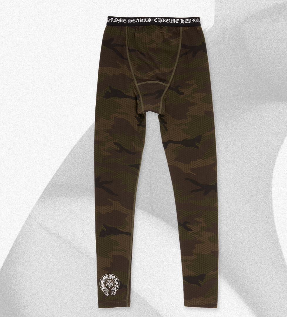 CHROME HEARTS LONG JOHNS CAMO