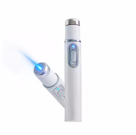 Blue Light Therapy Acne Laser Pen LED Face Light Therapy For Scar Wrinkle Removal Treatment Device Skin Care Beauty Equipment