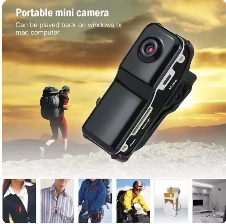 Mini HD DV Camera Body Camcorder Portable Mount Video Record Nanny Security Sports Car DVR Webcam Small Cam For Home and Office