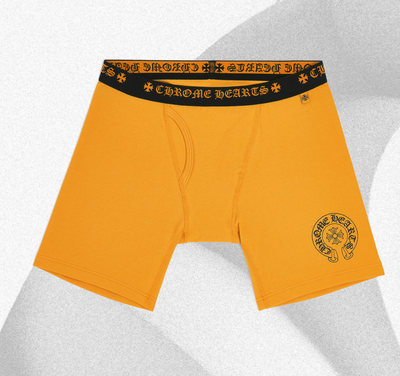 CHROME HEARTS BOXER BRIEF - LONG YELLOW