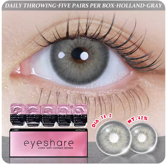 YOUPLUS lens カラコン ワンデー 1day HOLLAND-GRAY 高発色レンズ 送料無料