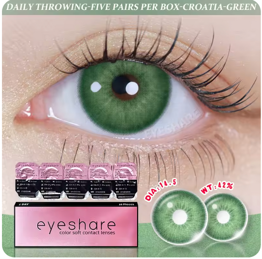 YOUPLUS lens カラコン ワンデー 1day HOLLAND-GREEN 高発色レンズ 送料無料