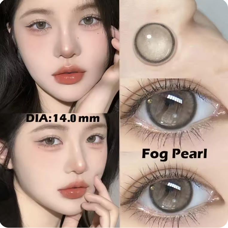 YOUPLUS lens 度あり カラコン ワンデー 1day fog pearl 高発色レンズ 送料無料
