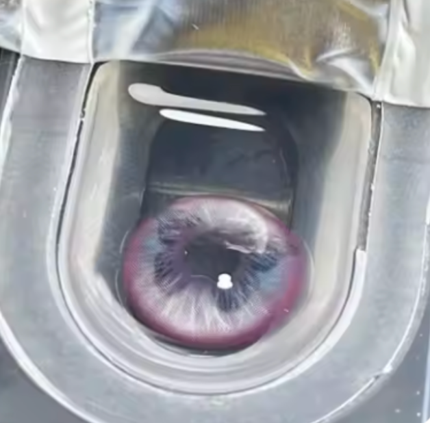 YOUPLUS 1年仕様カラコン 度あり 両目ワンペア 瞳の中に蝶々 Butterfly Lens Mystic Butterfly