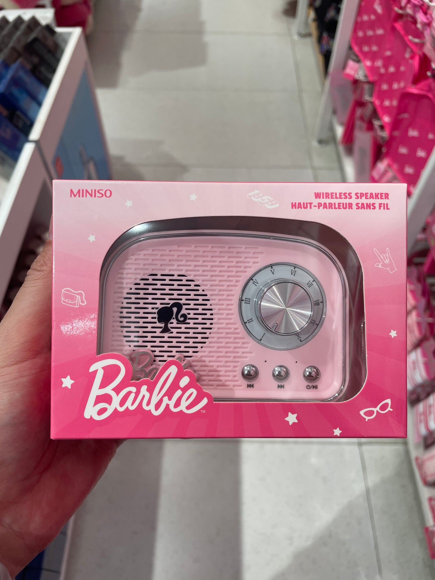 MINISO x Barbie wireless speaker
