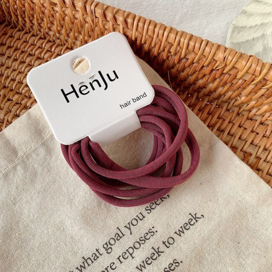 Hair band x 5set(T) ヘアゴム×5set 送料無料