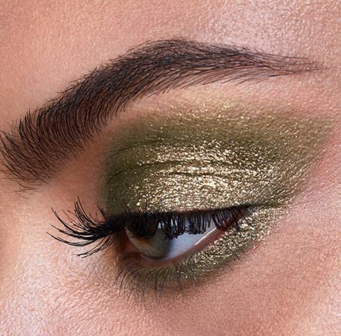 Scattered Light Glitter Eyeshadow Vivid - Olive