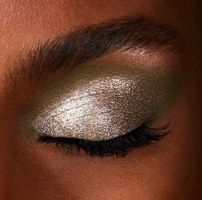 Scattered Light Glitter Eyeshadow Vivid - Olive
