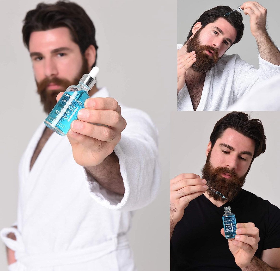 Almond Hair Care Growth Regrowth Serum - Regrowth In Balding And Hair Loss Treatment (Man)