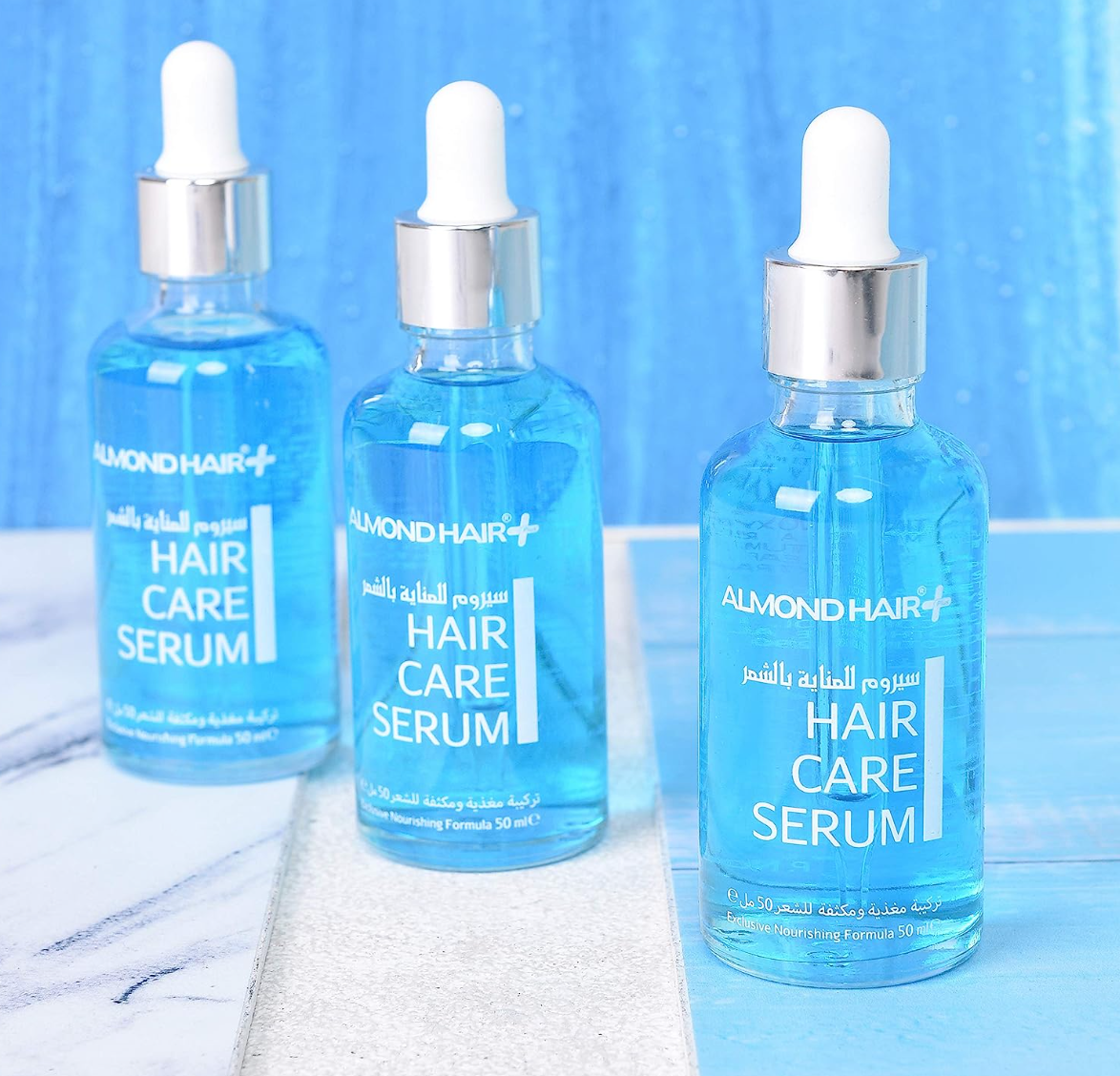 Almond Hair Care Growth Regrowth Serum - Regrowth In Balding And Hair Loss Treatment (Man)