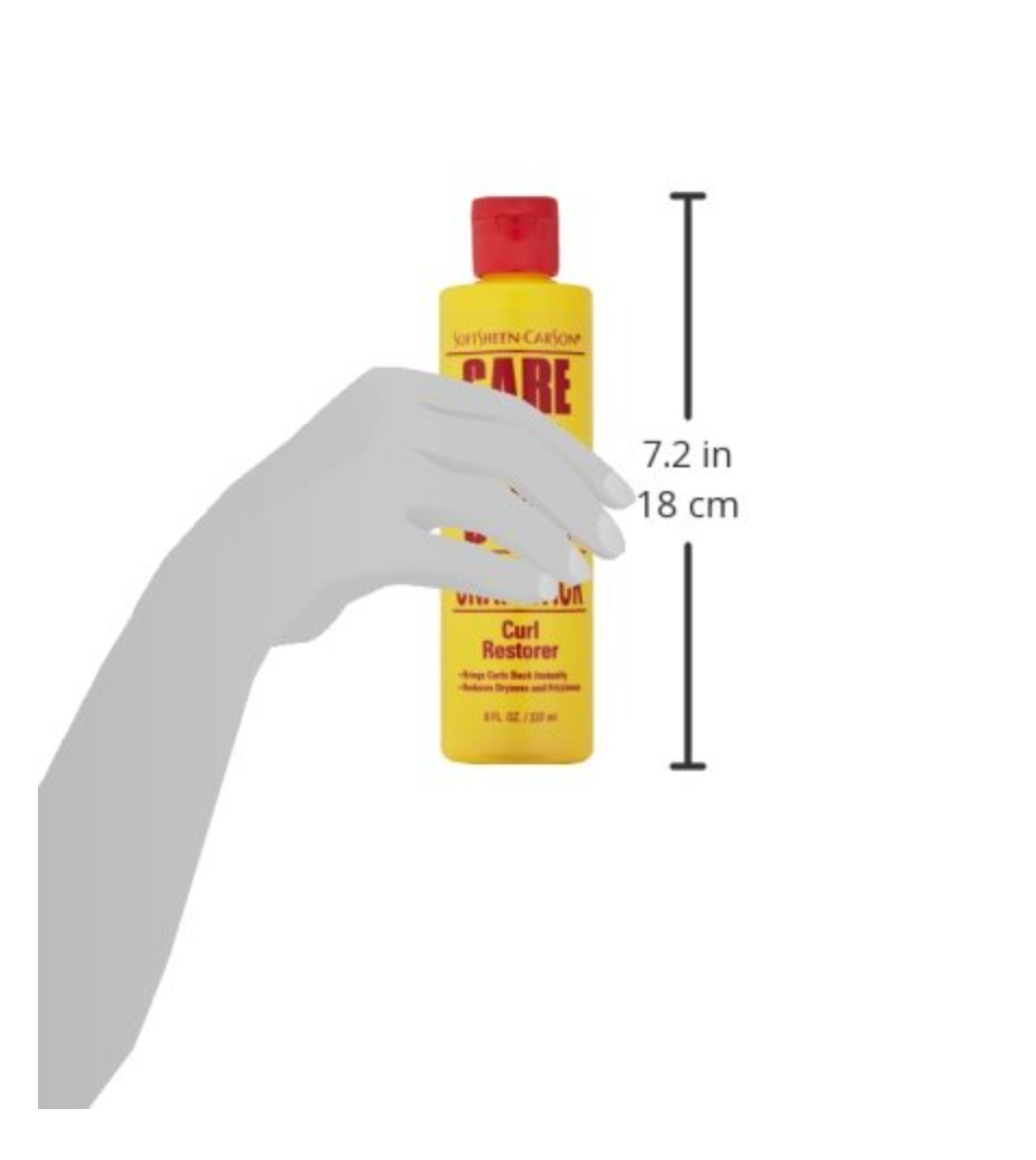 Softsheen-Carson Care Free Curl Snap Back Curl Restorer, 8 Fl oz