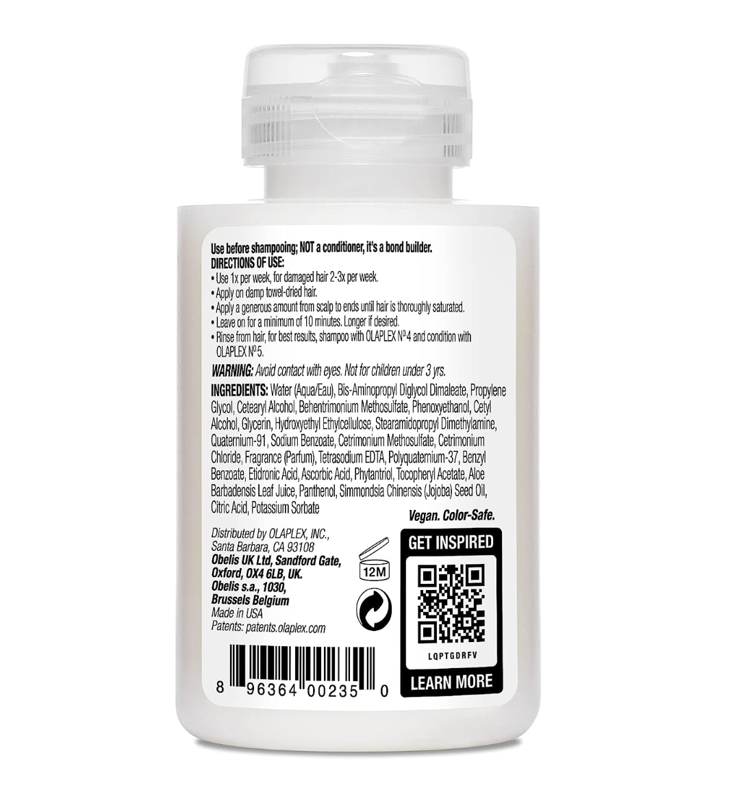 Olaplex Hair Perfector No 3 Repairing Treatment