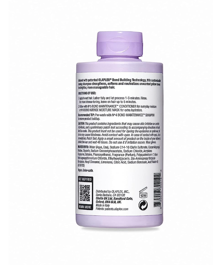 Olaplex No. 4P Blonde Enhancing Toning Shampoo, 8.5 Fl Oz