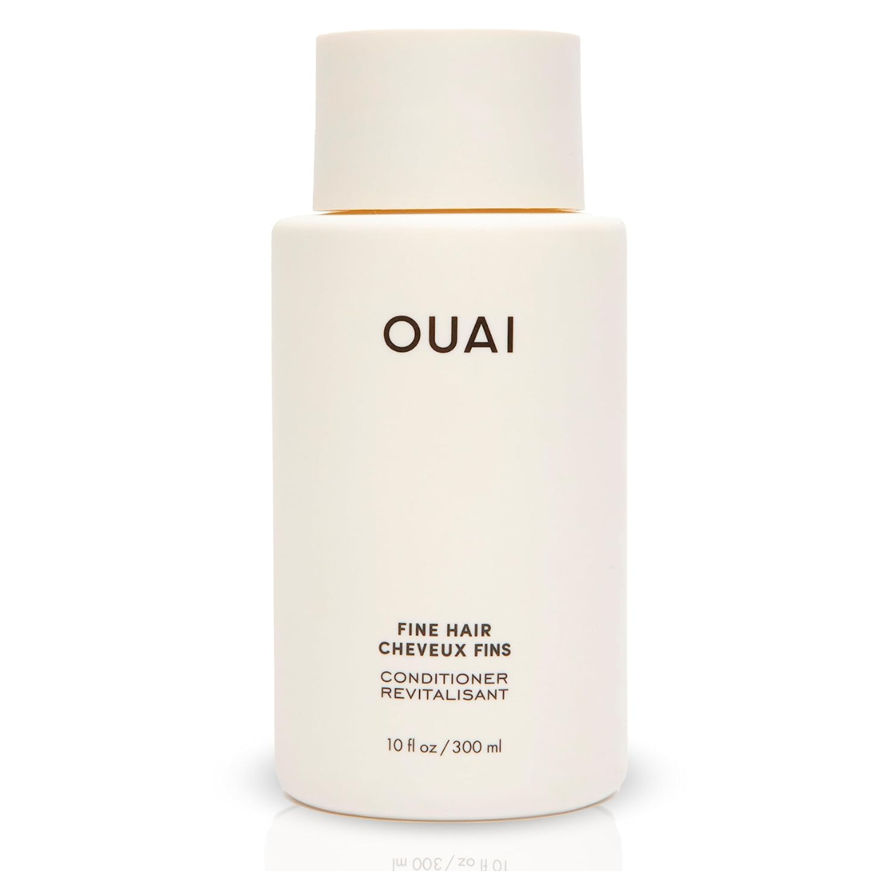 OUAI Fine Conditioner. This Lightweight Conditioner Gives Fine Hair Softness, Bounce and Volume. Made with Keratin and Biotin. Free from Parabens, Sulfates, and Phthalates (10 oz)
