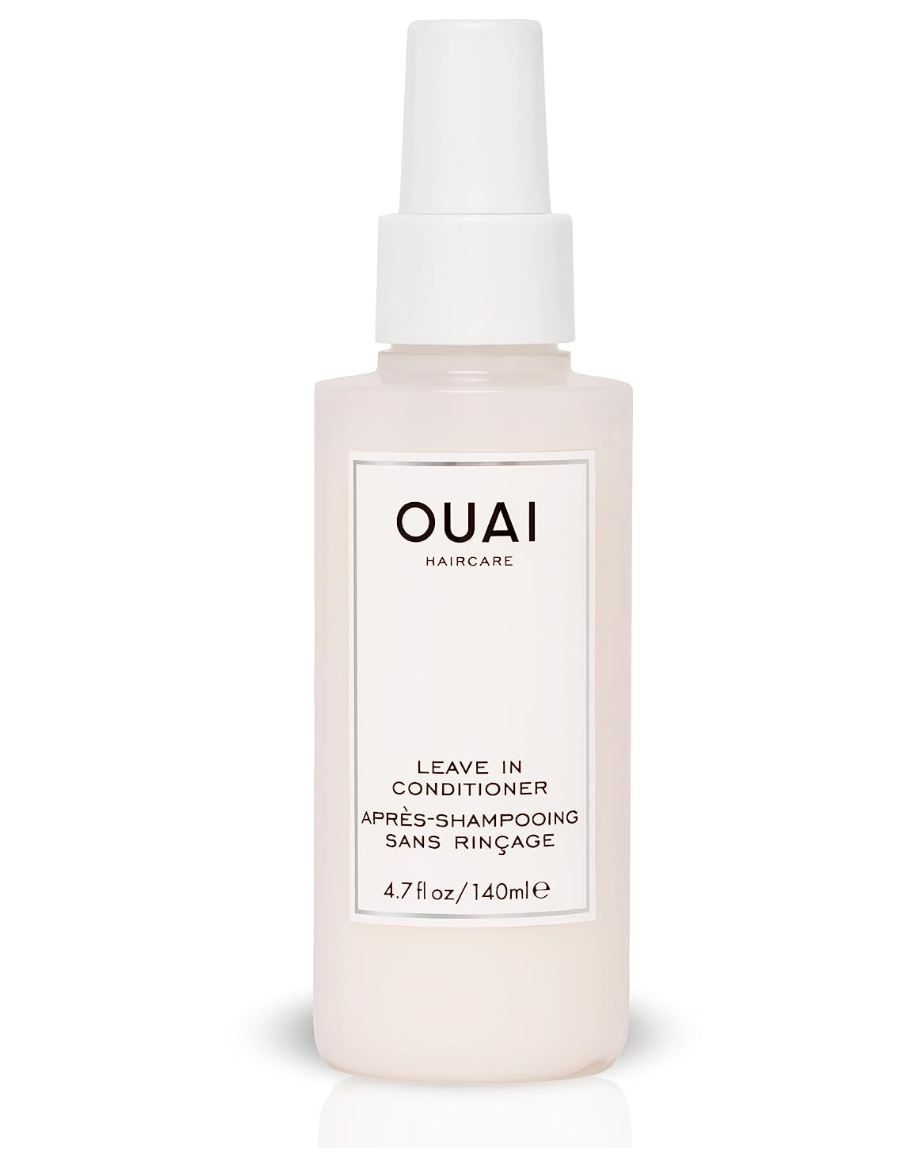 OUAI Leave-In Conditioner. Multitasking Mist that Protects Against Heat, Primes Hair for Style, Smooths Flyaways, Adds Shine and Detangles. Free from Parabens, Sulfates and Phthalates (4.7 oz)