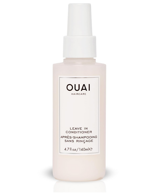 OUAI Leave-In Conditioner. Multitasking Mist that Protects Against Heat, Primes Hair for Style, Smooths Flyaways, Adds Shine and Detangles. Free from Parabens, Sulfates and Phthalates (4.7 oz)