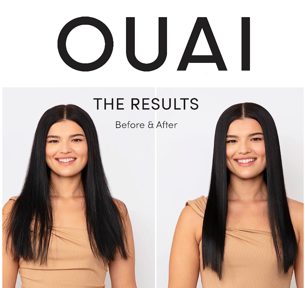 OUAI Leave-In Conditioner. Multitasking Mist that Protects Against Heat, Primes Hair for Style, Smooths Flyaways, Adds Shine and Detangles. Free from Parabens, Sulfates and Phthalates (4.7 oz)