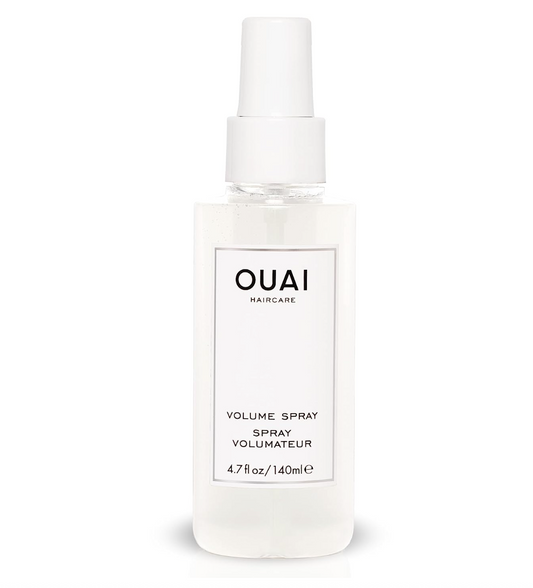 OUAI Volume Spray. A Weightless, Pre-Blowout Mist for Long-Lasting Thickness, Volume and Bounce. Made with Volume Polymers and Hibiscus Extract. Free from Parabens and Sulfates (4.7 Oz)