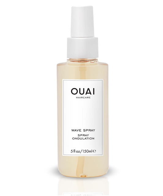 OUAI Wave Spray. For Perfect Yet Effortless Beachy Waves. The Wave Spray Adds Texture, Body and Shine and is Safe for Color- and Keratin-Treated Hair. Free from Parabens and Sulfates (4.9 oz)
